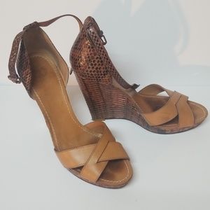 Tory Burch wedge sandals